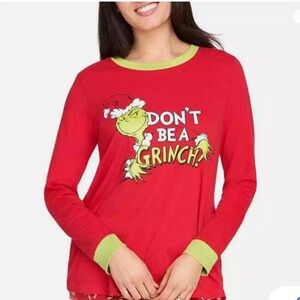 Dr. Seuss Grinch Christmas Long Sleeve Shirt Size XL  16-18
